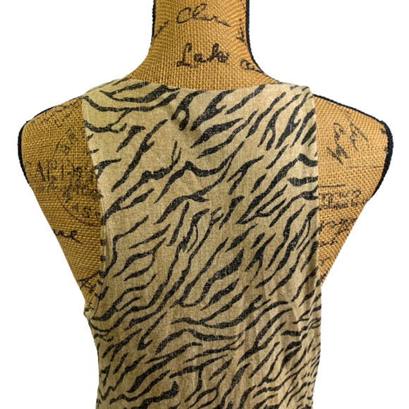 LAUREN RALPH LAUREN Tan Animal Print Maxi Dress - NWT NFR Western Cowgirl - Picture 9 of 13